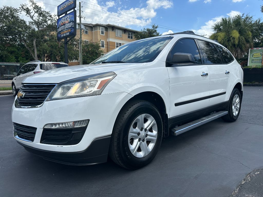 Used 2017 Chevrolet Traverse LS with VIN 1GNKRFED4HJ297235 for sale in Tampa, FL